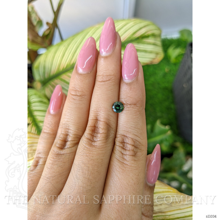 0.99 Ct. Green Sapphire from Madagascar