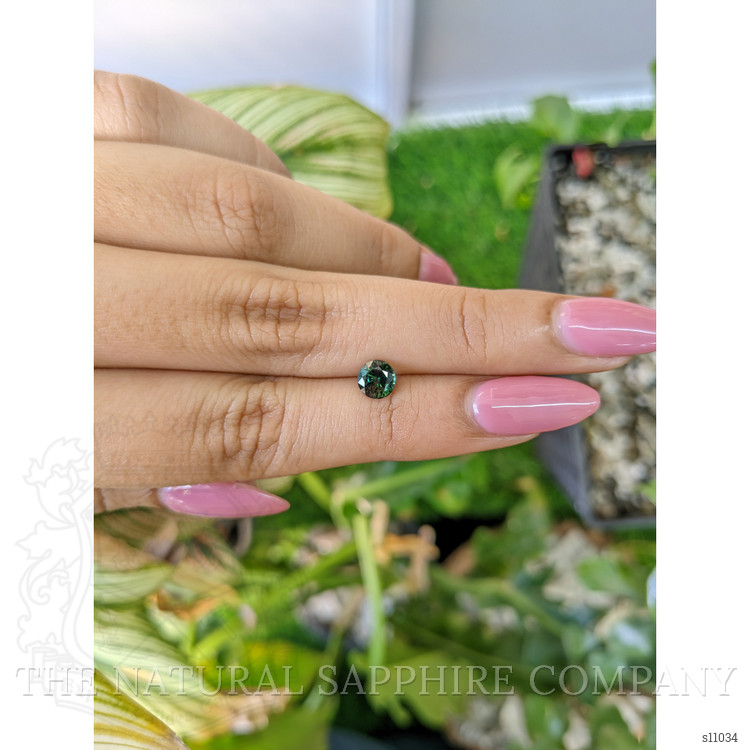 0.99 Ct. Green Sapphire from Madagascar