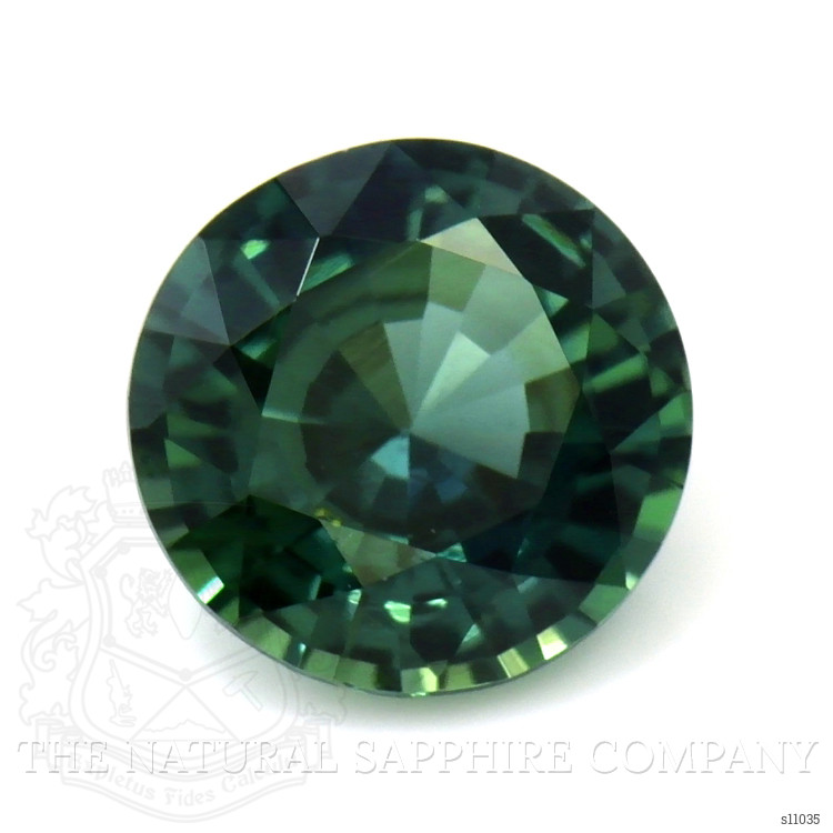 0.92 Ct. Bluish Green Sapphire from Madagascar