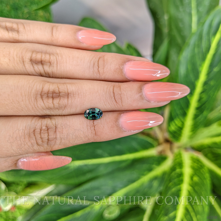 1.39 Ct. Green Sapphire from Madagascar