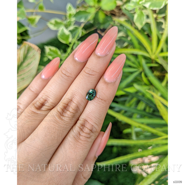 1.50 Ct. Green Sapphire from Madagascar