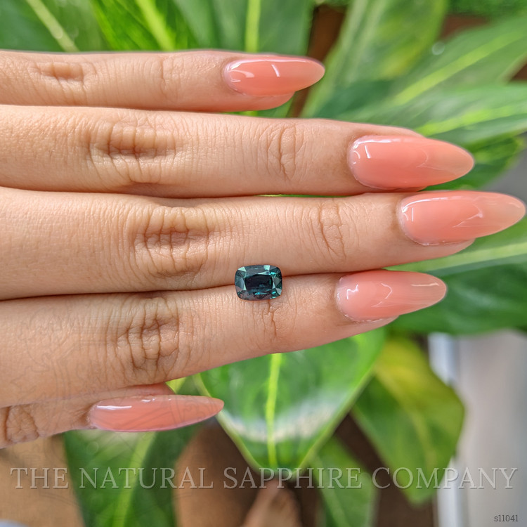 1.51 Ct. Bluish Green Sapphire from Madagascar