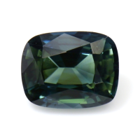1.21 Ct. Bluish Green Sapphire from Madagascar Video