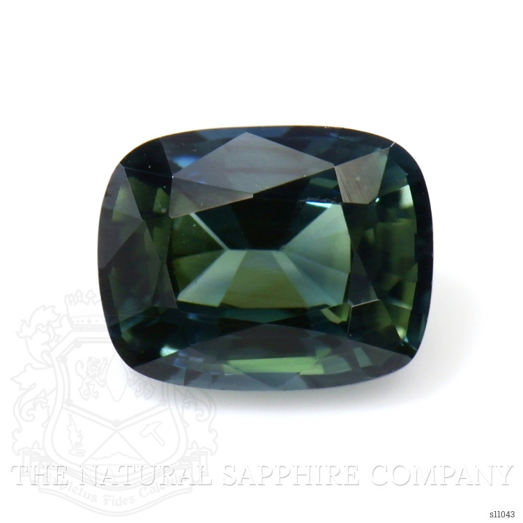 1.21 Ct. Bluish Green Sapphire from Madagascar