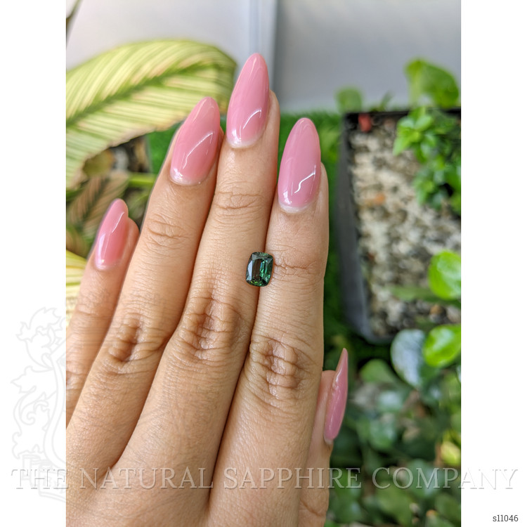 1.13 Ct. Green Sapphire from Madagascar
