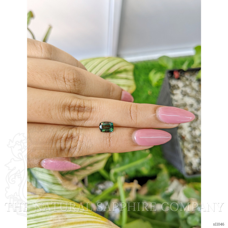 1.13 Ct. Green Sapphire from Madagascar