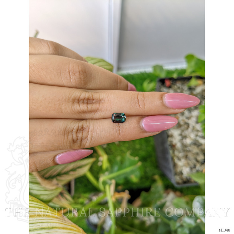 1.04 Ct. Green Sapphire from Madagascar