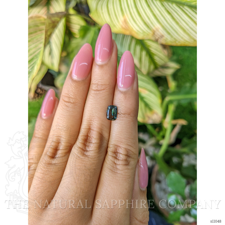 1.04 Ct. Green Sapphire from Madagascar