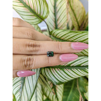 1.22 Ct. Green Sapphire from Madagascar Life Style