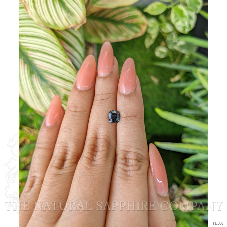 1.05 Ct. Greenish Blue Sapphire from Madagascar