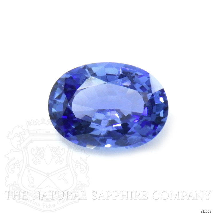 0.85 Ct. Blue Sapphire from Ceylon (Sri Lanka)
