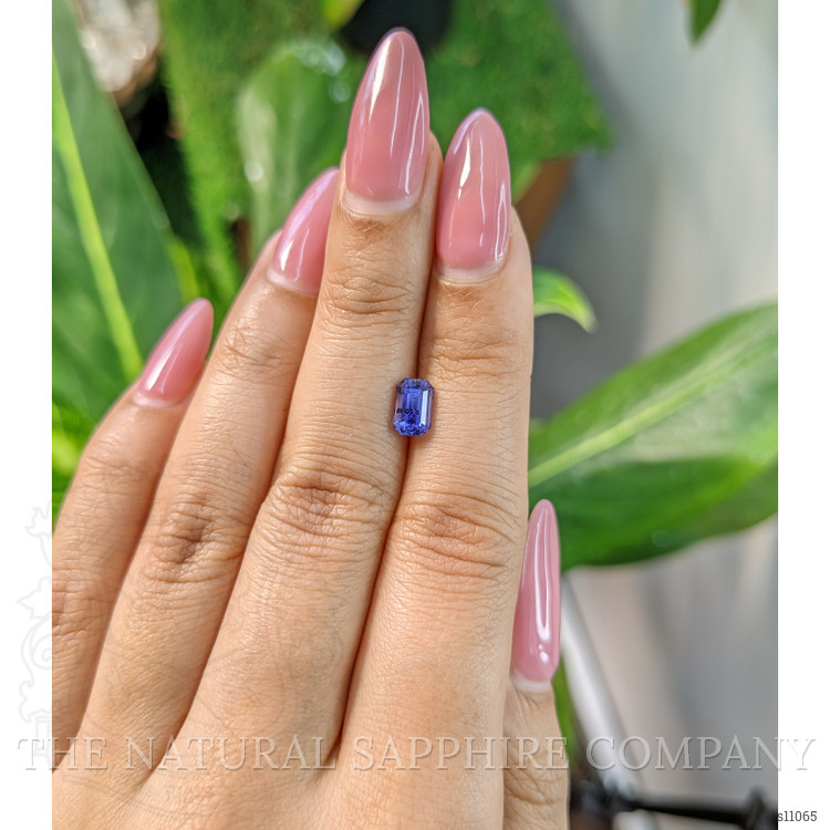 1.24 Ct. Purple Sapphire from Ceylon (Sri Lanka)