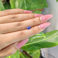 1.24 Ct. Purple Sapphire from Ceylon (Sri Lanka) Life Style