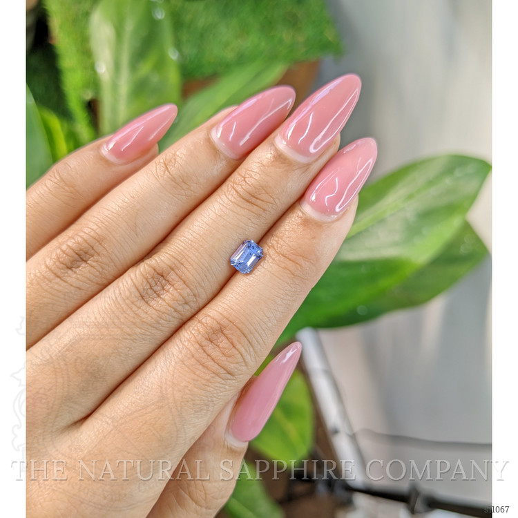 1.06 Ct. Blue Sapphire from Ceylon (Sri Lanka)