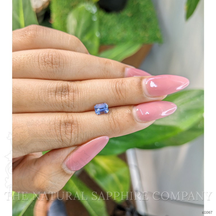1.06 Ct. Blue Sapphire from Ceylon (Sri Lanka)