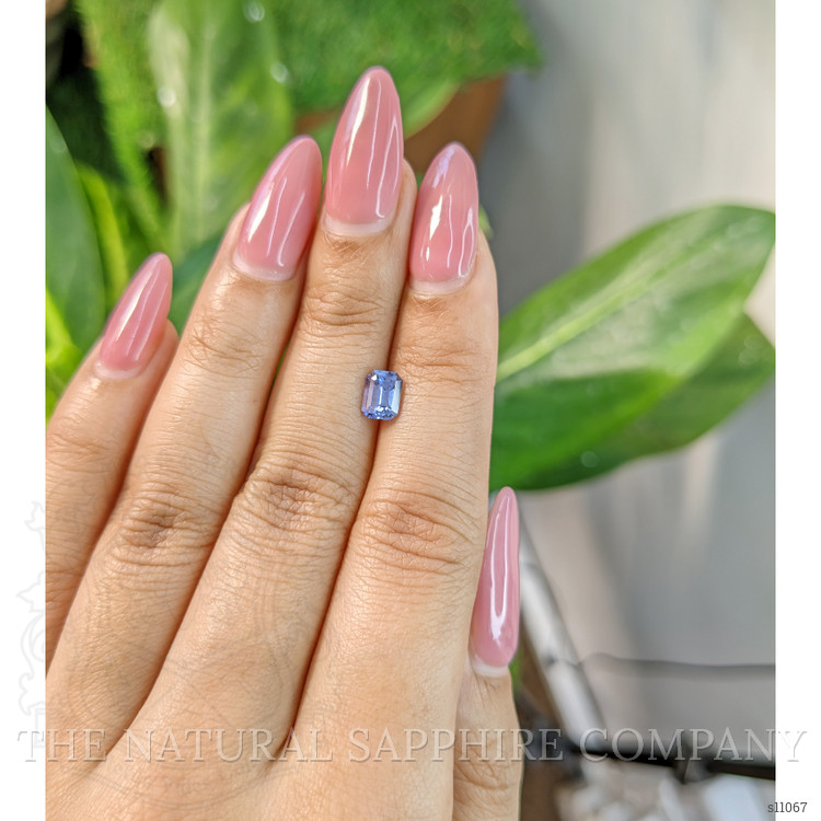 1.06 Ct. Blue Sapphire from Ceylon (Sri Lanka)