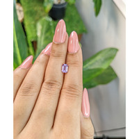 1.00 Ct. Purple Sapphire from Ceylon (Sri Lanka) Life Style