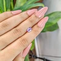 1.00 Ct. Purple Sapphire from Ceylon (Sri Lanka) Life Style