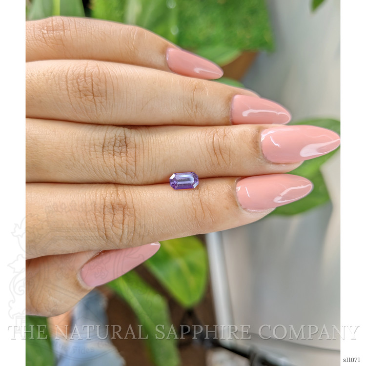 1.02 Ct. Purple Sapphire from Ceylon (Sri Lanka)