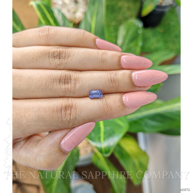 1.24 Ct. Purple Sapphire from Ceylon (Sri Lanka)