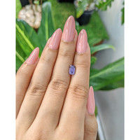 1.24 Ct. Purple Sapphire from Ceylon (Sri Lanka) Life Style