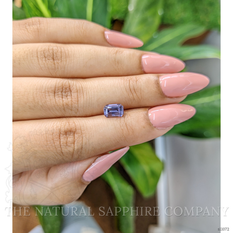 1.24 Ct. Purple Sapphire from Ceylon (Sri Lanka)
