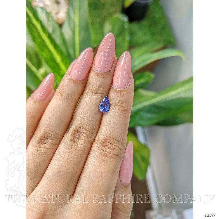 1.17 Ct. Blue Sapphire from Ceylon (Sri Lanka)