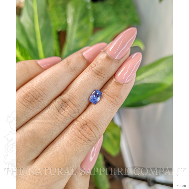 1.30 Ct. Blue Sapphire from Ceylon (Sri Lanka)