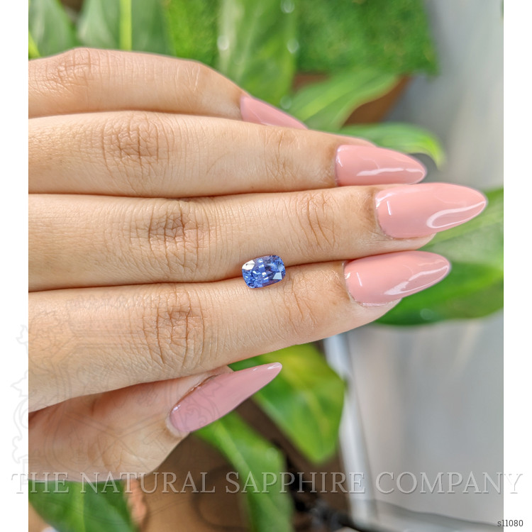 1.30 Ct. Blue Sapphire from Ceylon (Sri Lanka)