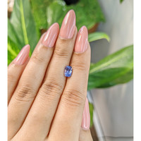 1.30 Ct. Blue Sapphire from Ceylon (Sri Lanka) Life Style