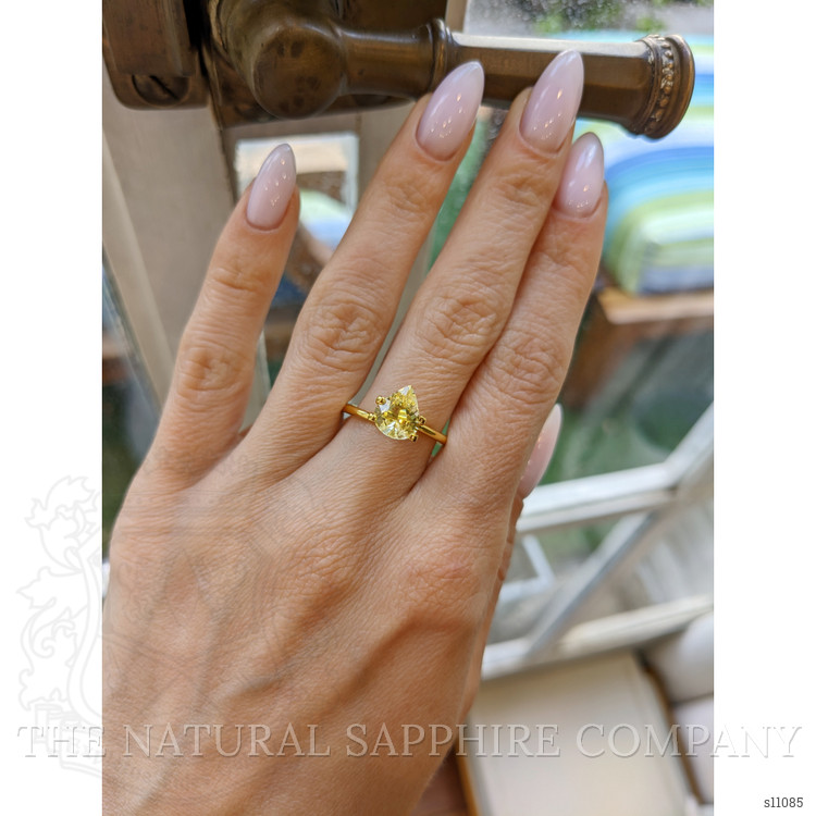2.29 Ct. Yellow Sapphire from Ceylon (Sri Lanka)