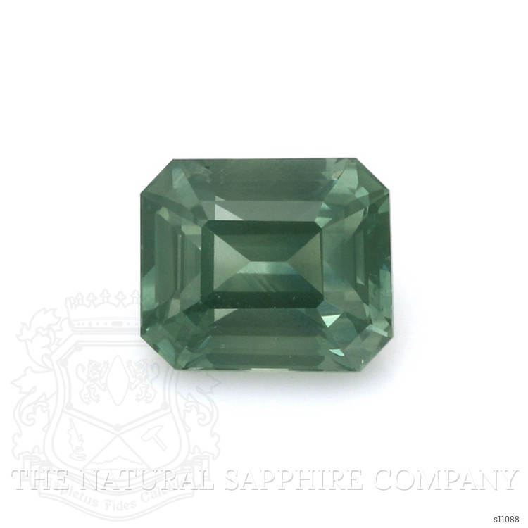 2.12 Ct. Bluish Green Sapphire from Madagascar