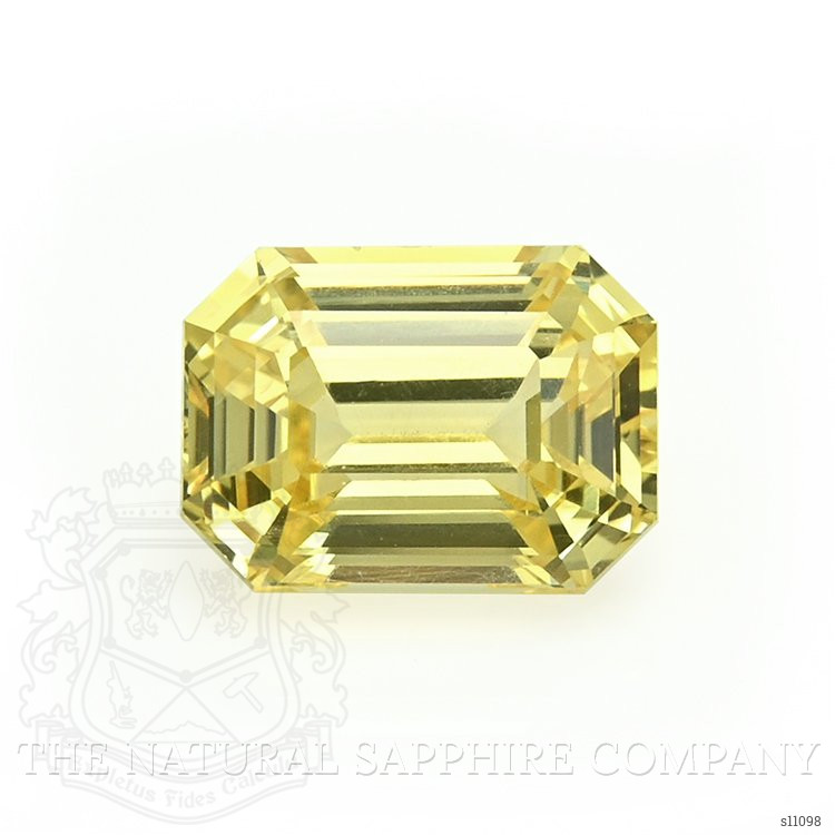 3.05 Ct. Yellow Sapphire from Ceylon (Sri Lanka)