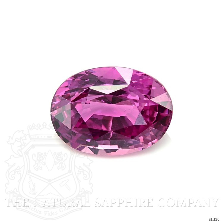 2.53 Ct. Purplish Pink Sapphire from Ceylon (Sri Lanka)