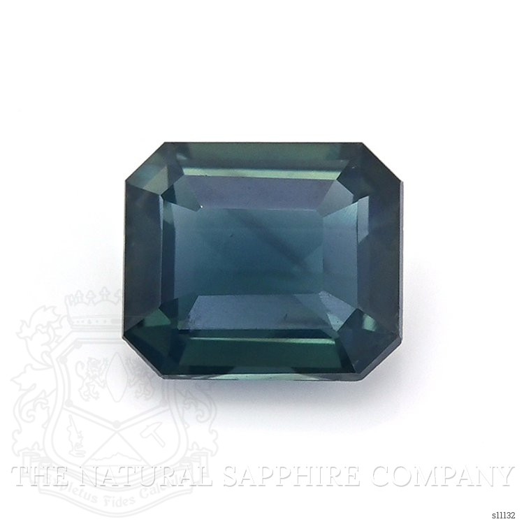 0.89 Ct. Bluish Green Sapphire from Ceylon (Sri Lanka)