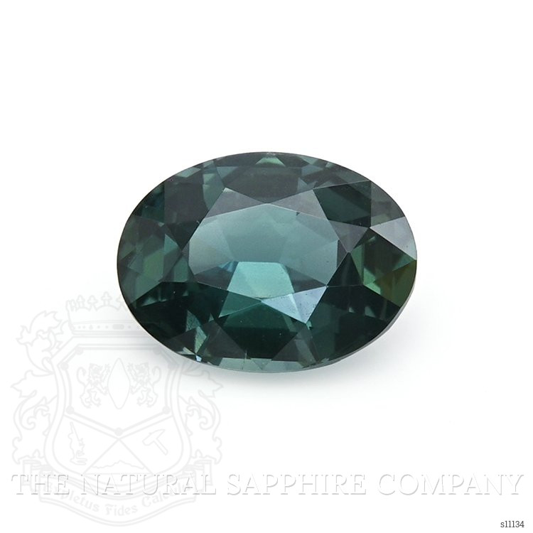 1.07 Ct. Bluish Green Sapphire from Ceylon (Sri Lanka)