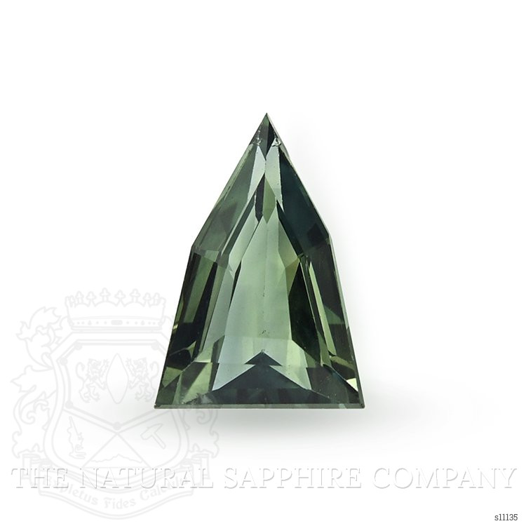 1.09 Ct. Green Sapphire from Ceylon (Sri Lanka)