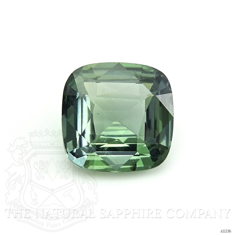 1.10 Ct. Green Sapphire from Ceylon (Sri Lanka)