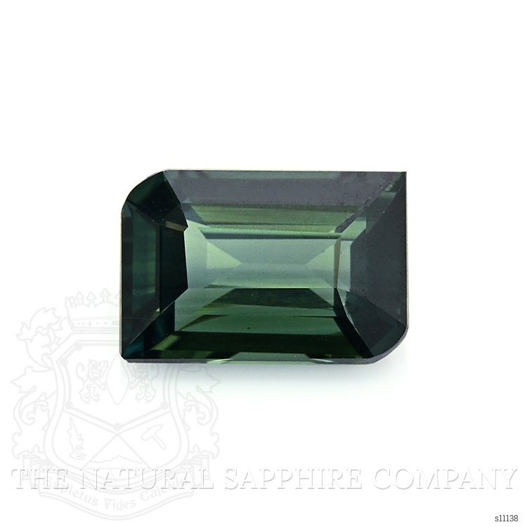 1.17 Ct. Bluish Green Sapphire from Ceylon (Sri Lanka)