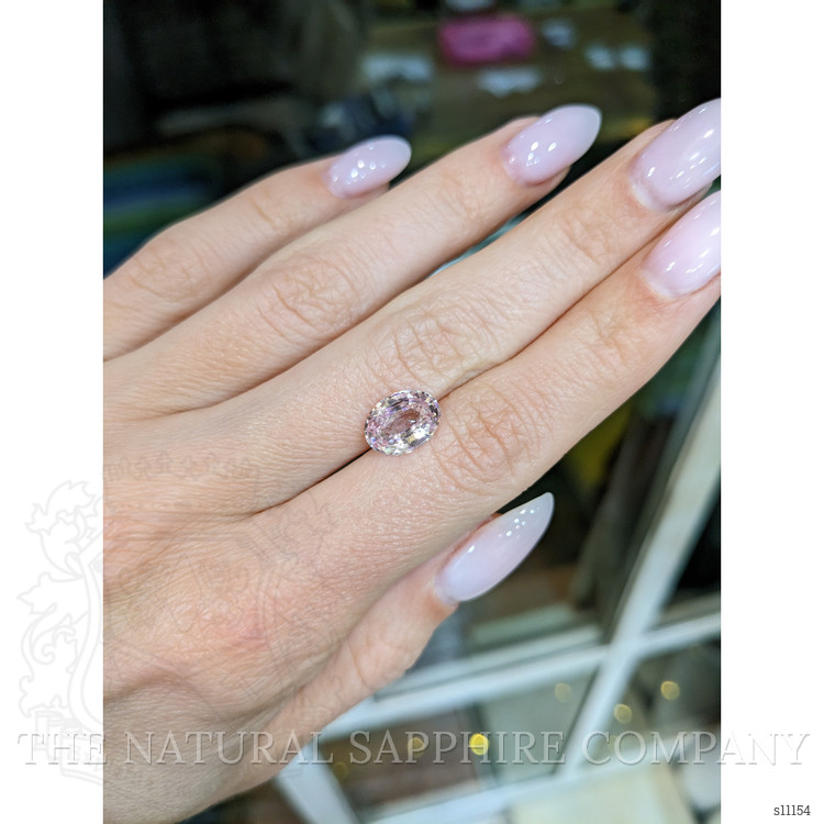 3.21 Ct. Pink Sapphire from Ceylon (Sri Lanka)
