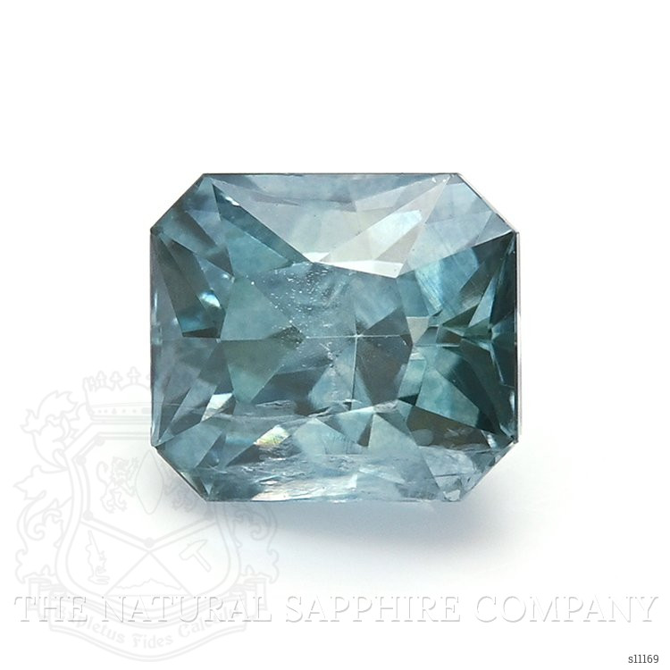1.38 Ct. Bluish Green Sapphire from Ceylon (Sri Lanka)