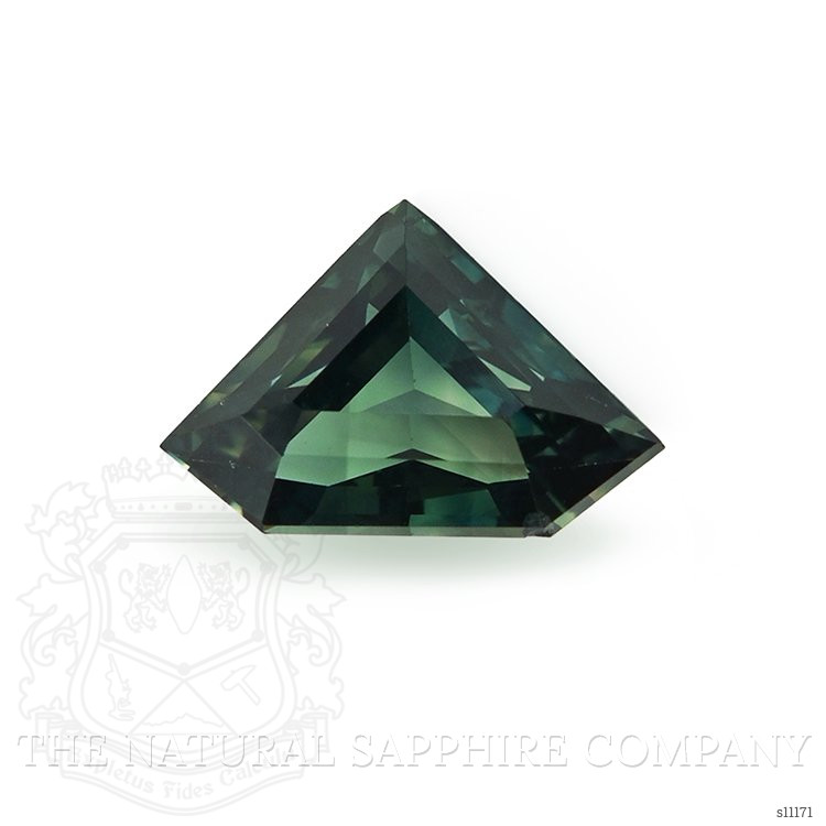 1.52 Ct. Bluish Green Sapphire from Ceylon (Sri Lanka)