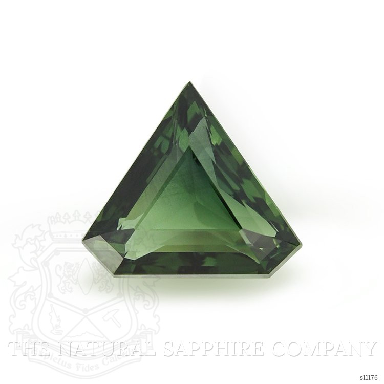 2.01 Ct. Green Sapphire from Ceylon (Sri Lanka)