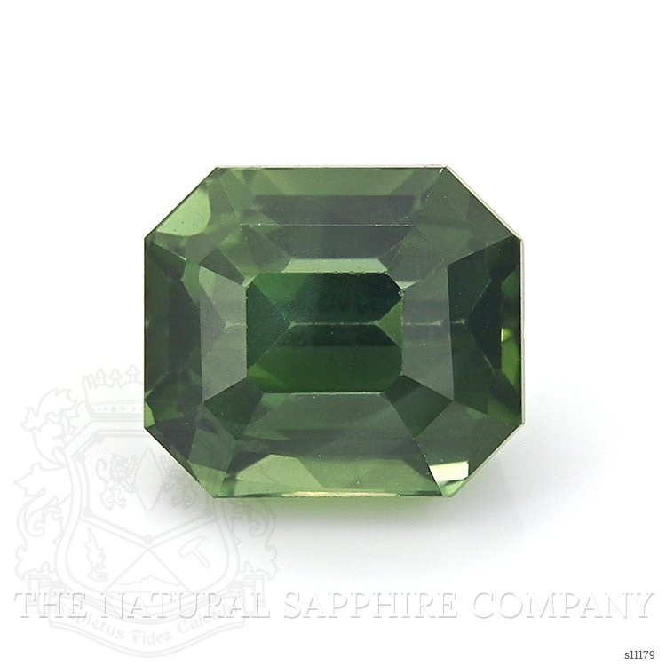 2.14 Ct. Green Sapphire from Ceylon (Sri Lanka)
