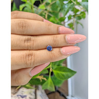 0.69 Ct. Blue Sapphire from Ceylon (Sri Lanka) Life Style