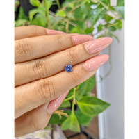 0.69 Ct. Blue Sapphire from Ceylon (Sri Lanka) Life Style