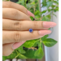 0.96 Ct. Blue Sapphire from Ceylon (Sri Lanka) Life Style