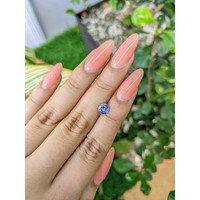 0.93 Ct. Blue Sapphire from Ceylon (Sri Lanka) Life Style