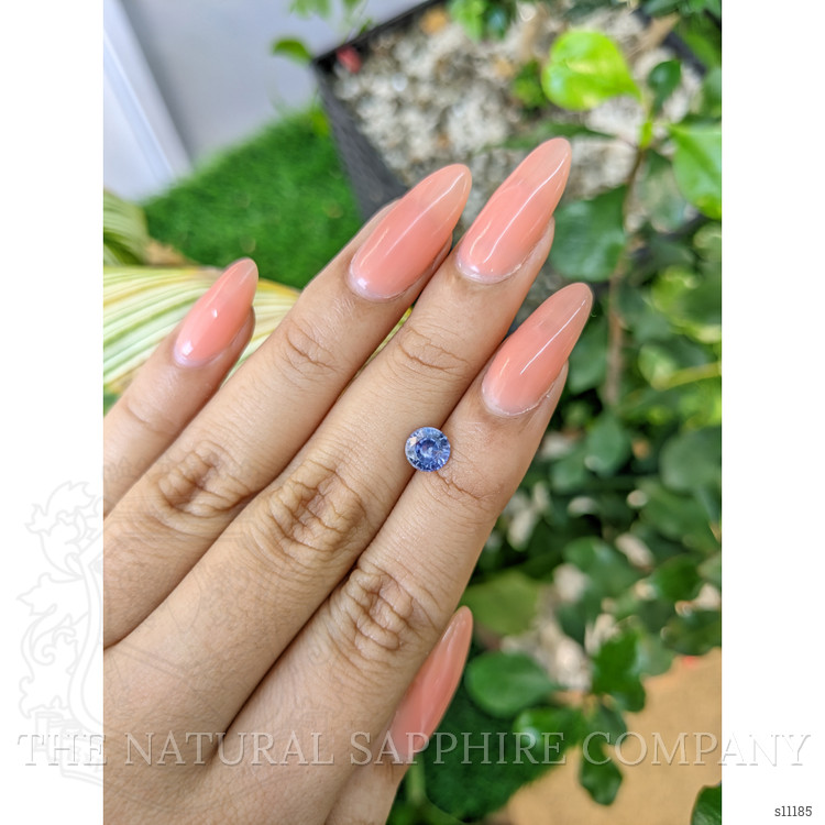 0.93 Ct. Blue Sapphire from Ceylon (Sri Lanka)