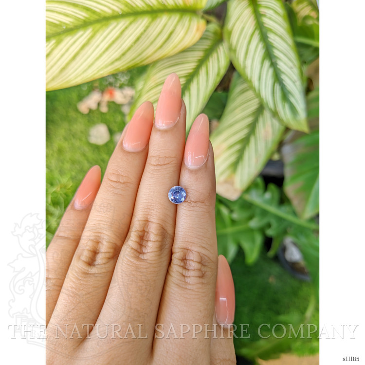 0.93 Ct. Blue Sapphire from Ceylon (Sri Lanka)